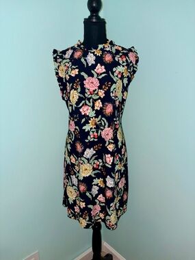 🌸Tommy Hilfiger Ruffle Sleeveless Floral Dress/Size 14
